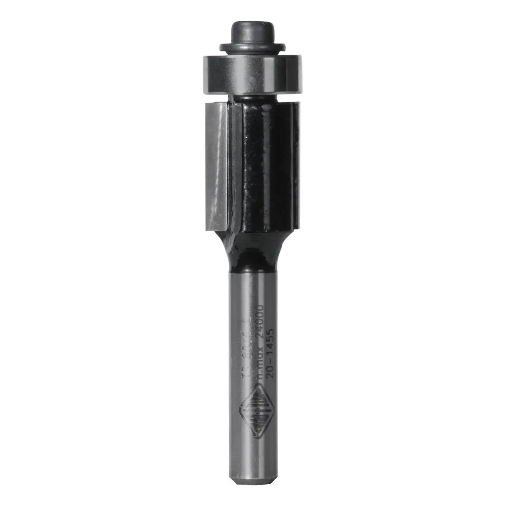 CARBITOOL Router Bit TCT Flush Trim w.Bearing 1/2inch -Diameter 1/4inch -Shank TS 8016 B