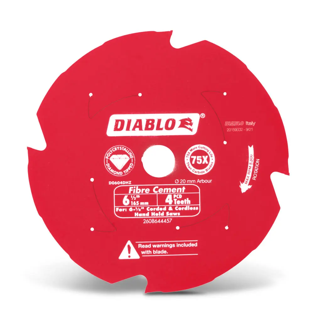DIABLO 165mm 4T Fibre Cement Saw Blade 2608644457