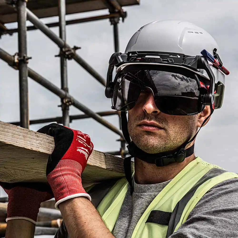 MILWAUKEE BOLT 200 White Vented Helmet 4932478141