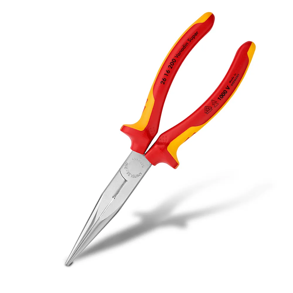 KNIPEX 200mm Snipe Nose Side Cutting Pliers 2616200SB