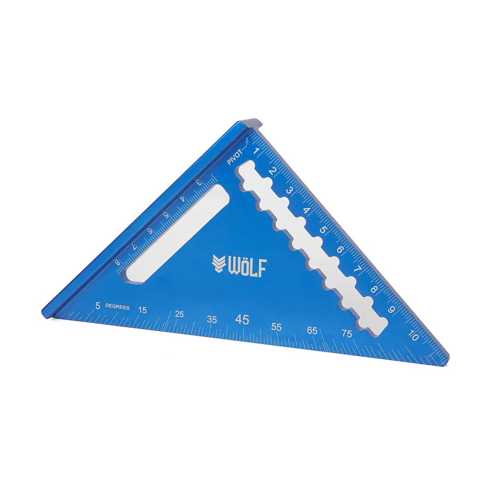 WoLF 120mm Aluminium Rafter Square WRA120
