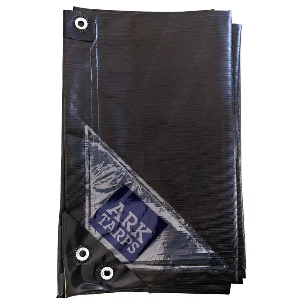 ARK TARPS 3M x 4M Silver/Black Industrial Strength Tarp 20BS0030T0040