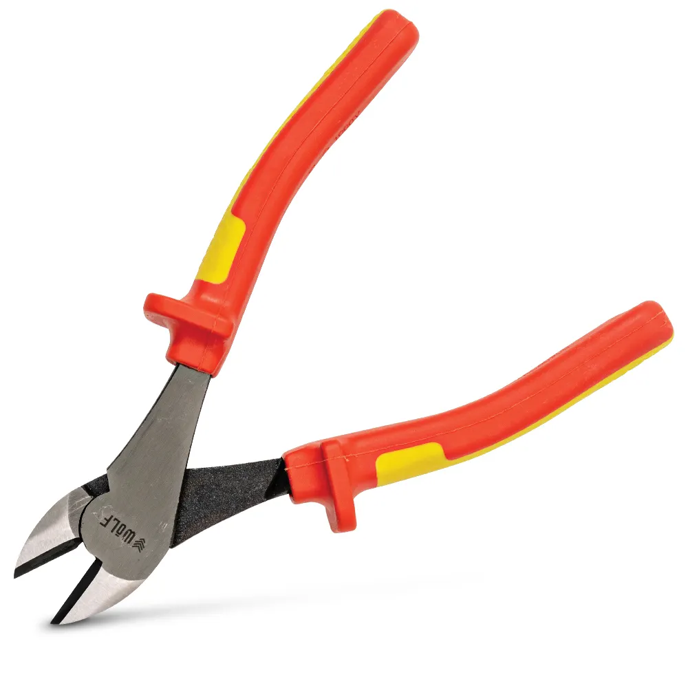 WOLF 180mm Insulated Diagonal Side Cutter Pliers Vde WDI180