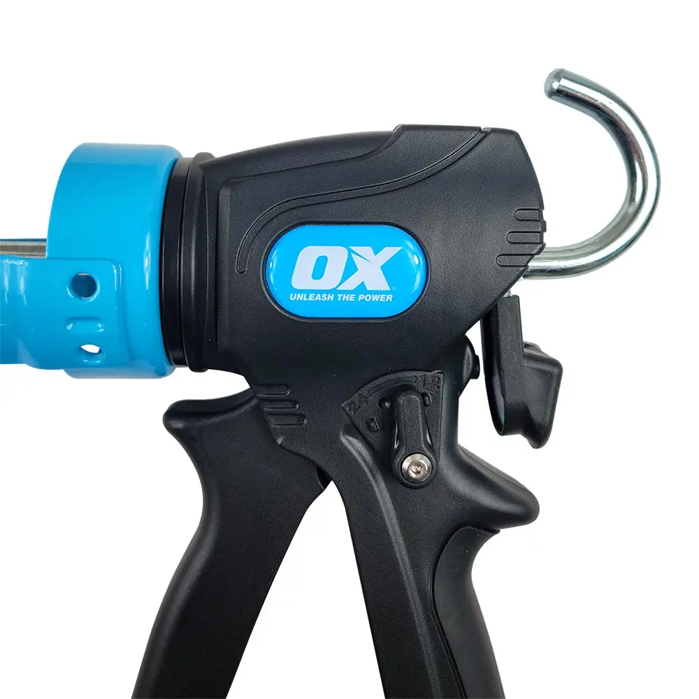 OX 310ml Dual Thrust Caulking Gun OX-P045430