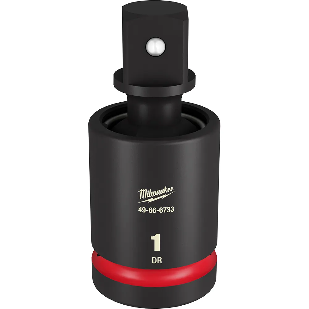 MILWAUKEE SHOCKWAVE 1" Drive Impact Socket Universal Joint 49666733