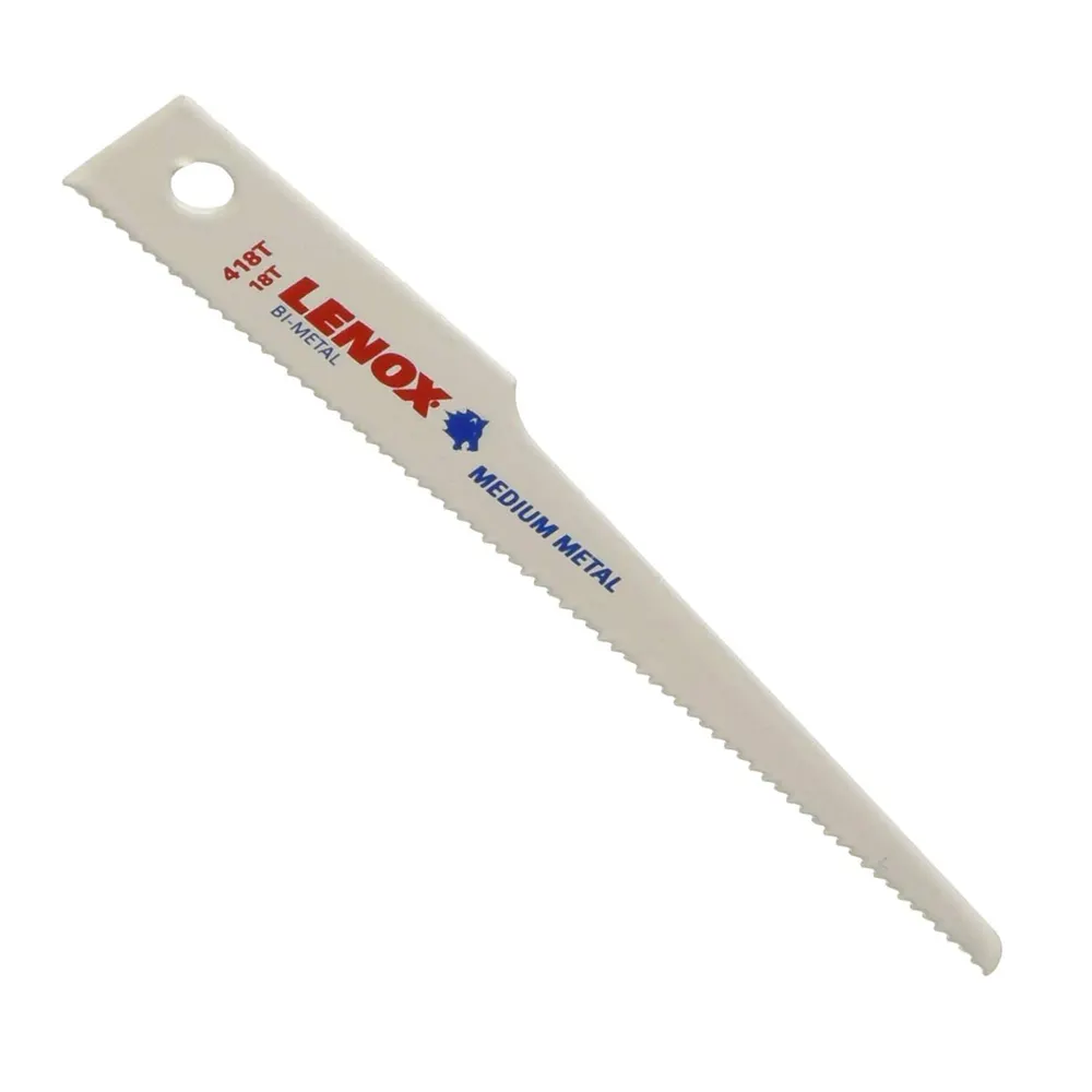 LENOX 100mm 18TPI Air Saw Blade Bi-Metal - 5 Piece
