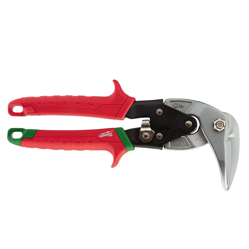MILWAUKEE 250mm Right Cutting Right Angle Aviation Snips 48224521