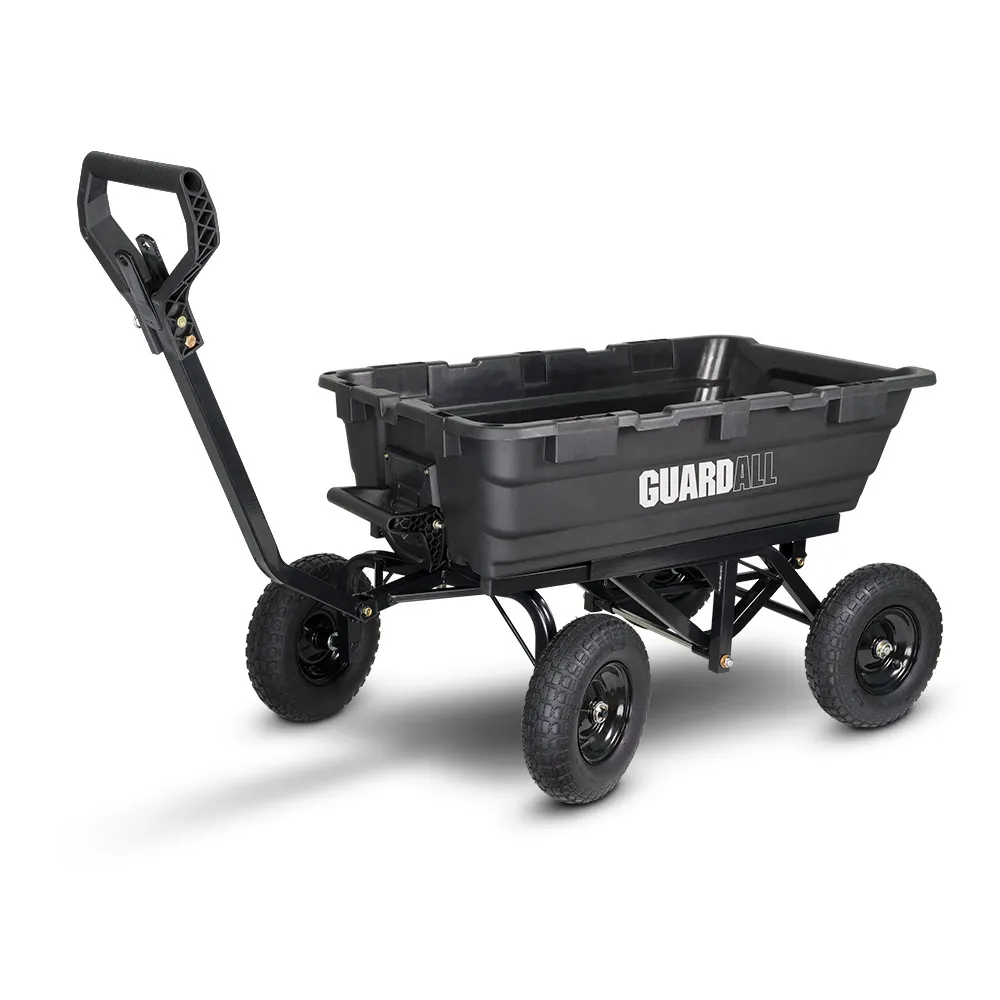 GUARDALL 200L Poly Dump Trolley Cart GUARDPCART