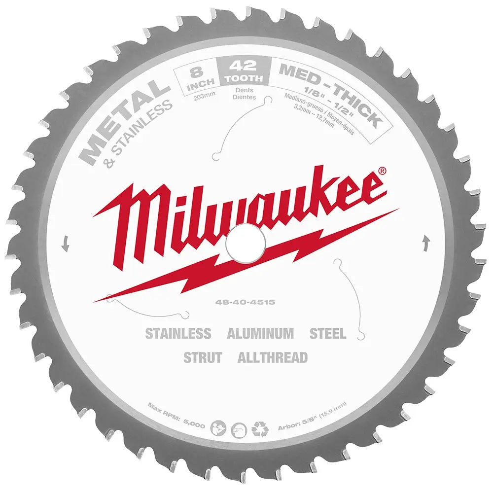 MILWAUKEE 203mm (8") 42T Circular Saw Blade 48404515