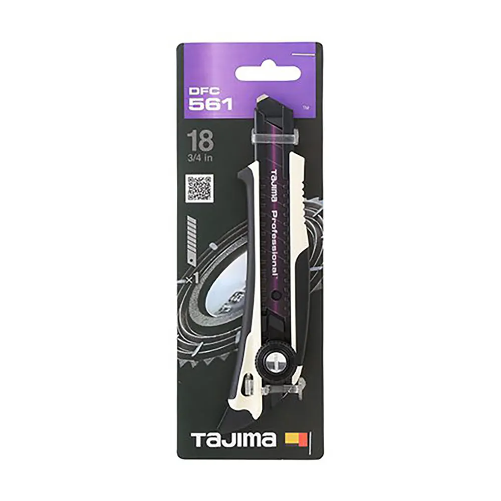TAJIMA 18mm Snap Knife Blade With Metal Lock DFC561