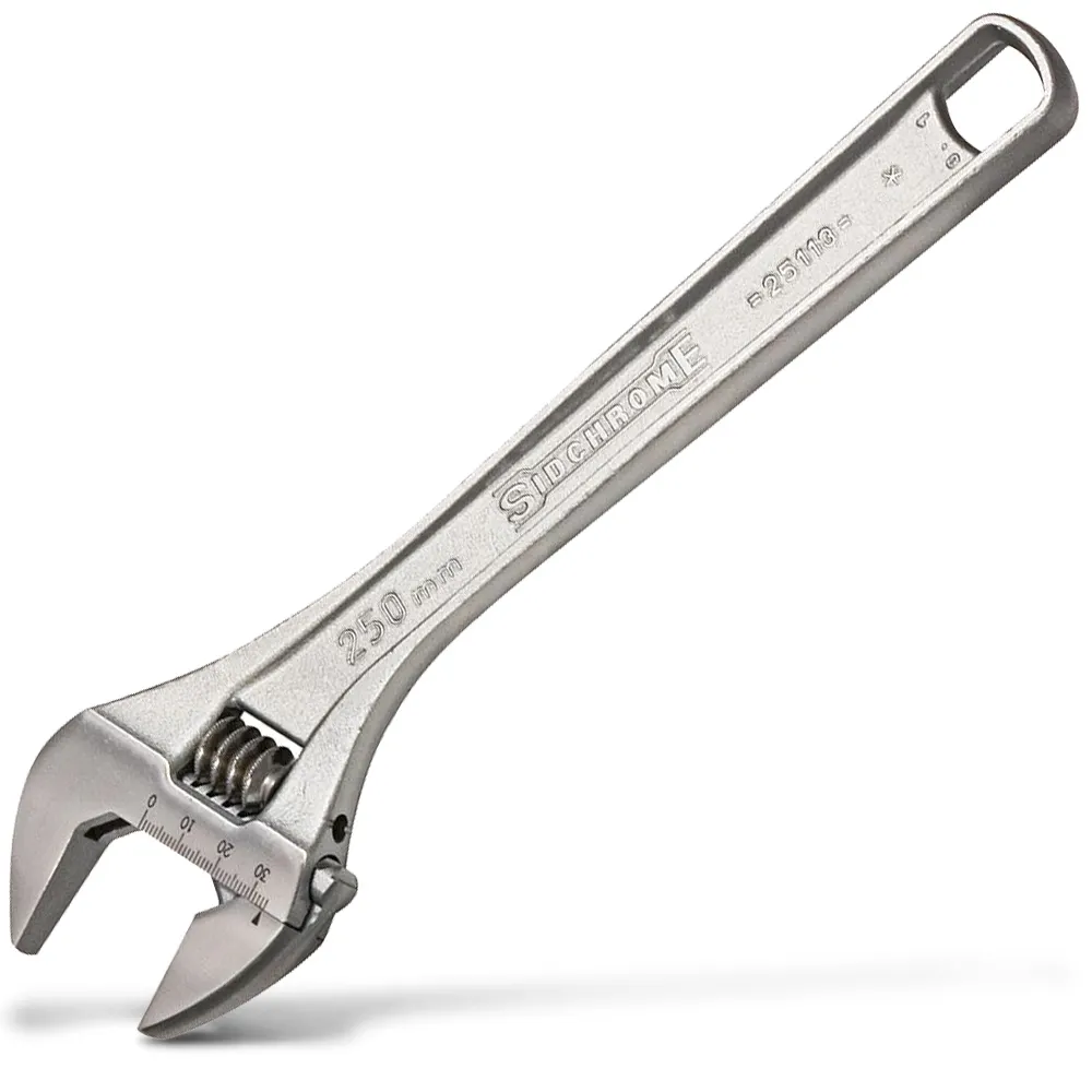 SIDCHROME 250mmPremium Chrome Plated Adjustable Wrench