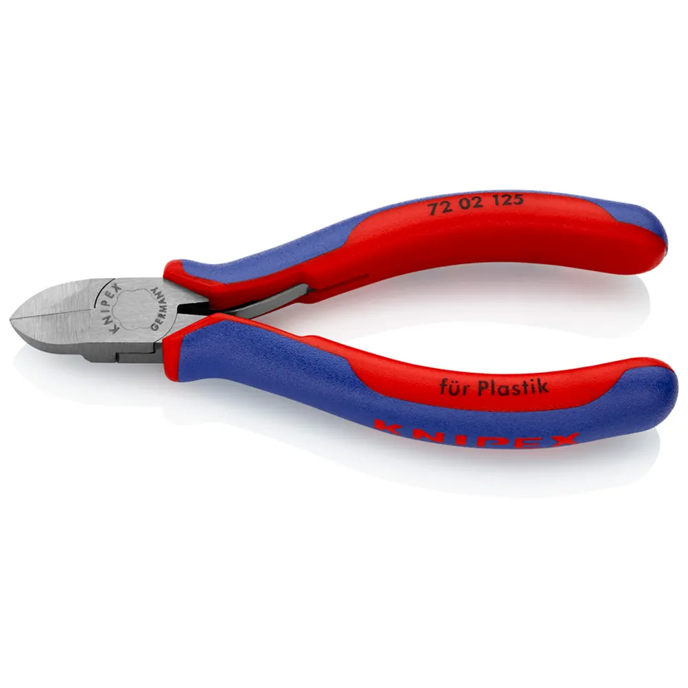 KNIPEX 125mm Diagonal Cutting Plier w/ Spring 7202125
