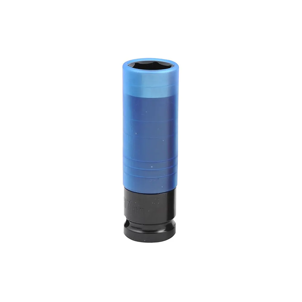 KINCROME 1Inch Drive 17mm Wheel Impact Socket - Blue K2182