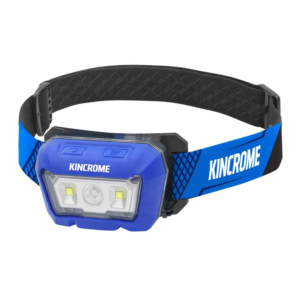 KINCROME 400 Lumen LED Rechargeable Headlamp K10304