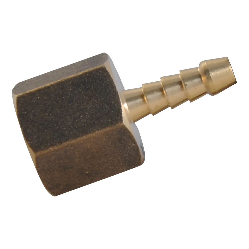 SONSBEEK TAILPIECE 1/4inch BARB 2PK 3/8inch BSP FEMALE BRASS, CARDED