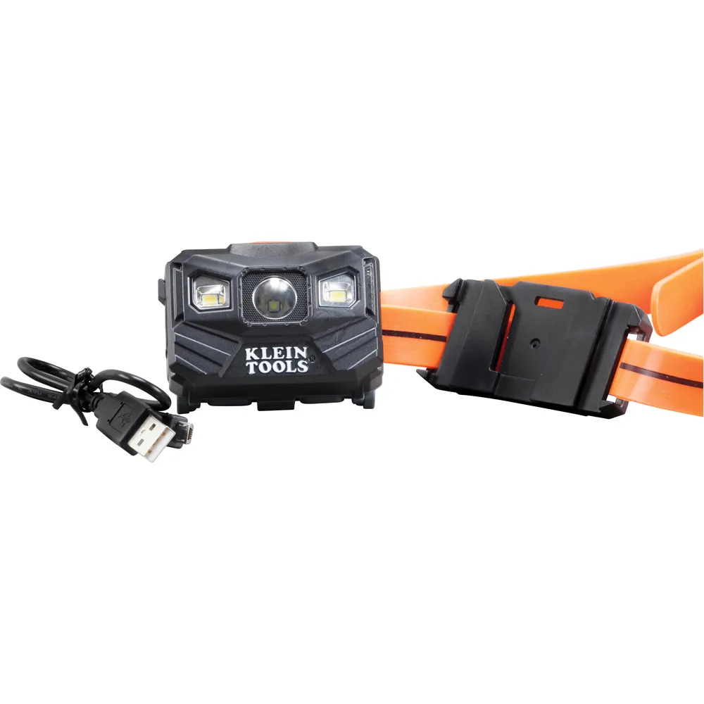KLEIN 400L Rechargeable Headlamp with Silicone Strap A-56064