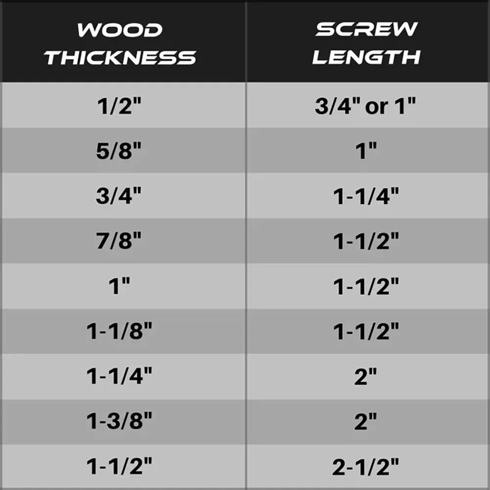 MASSCA Pocket-Hole Screw Kit - 500 Piece MASX002L7YAIJ