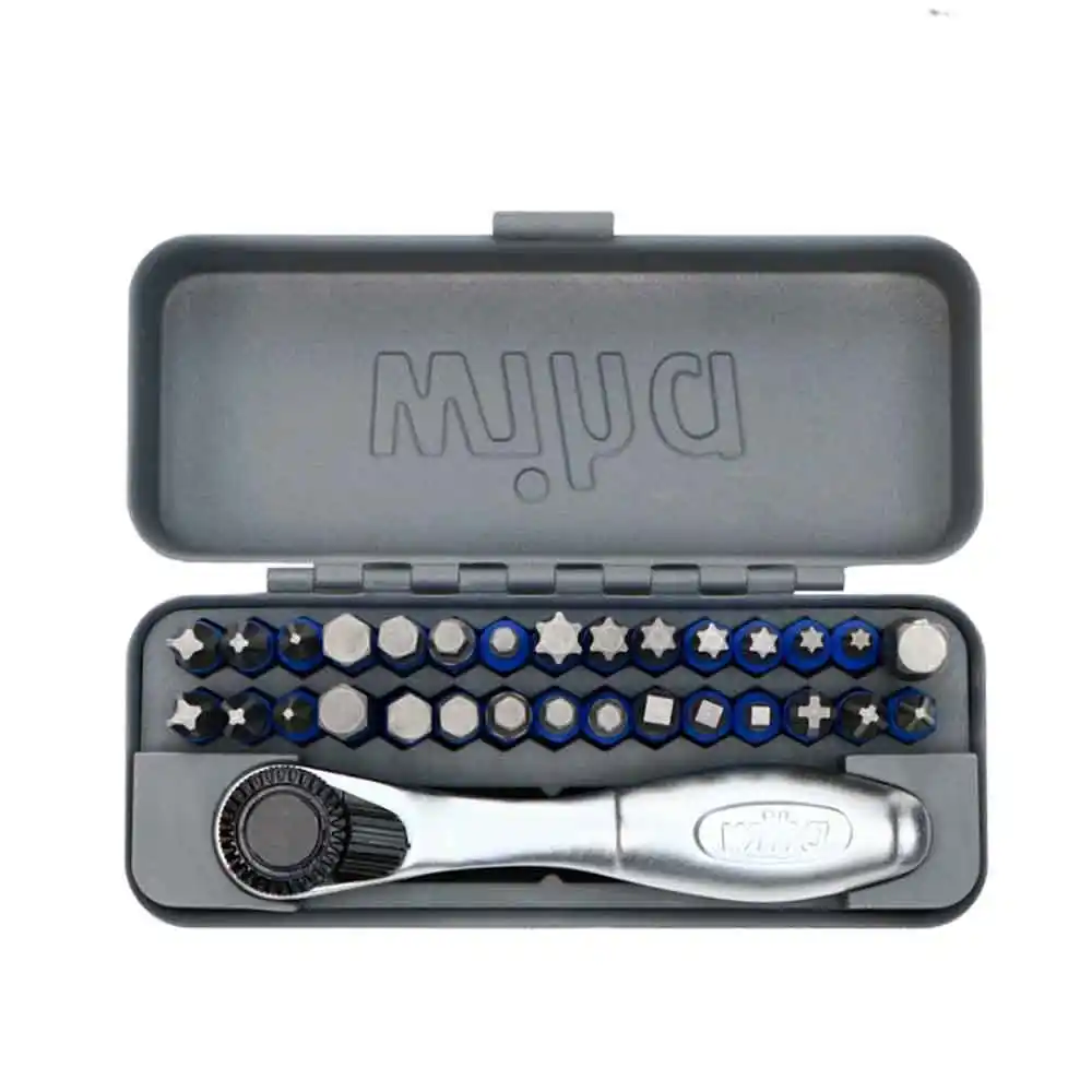 WIHA 1/4" Offset Ratchet & Screwdriver Set - 32 Piece 76889