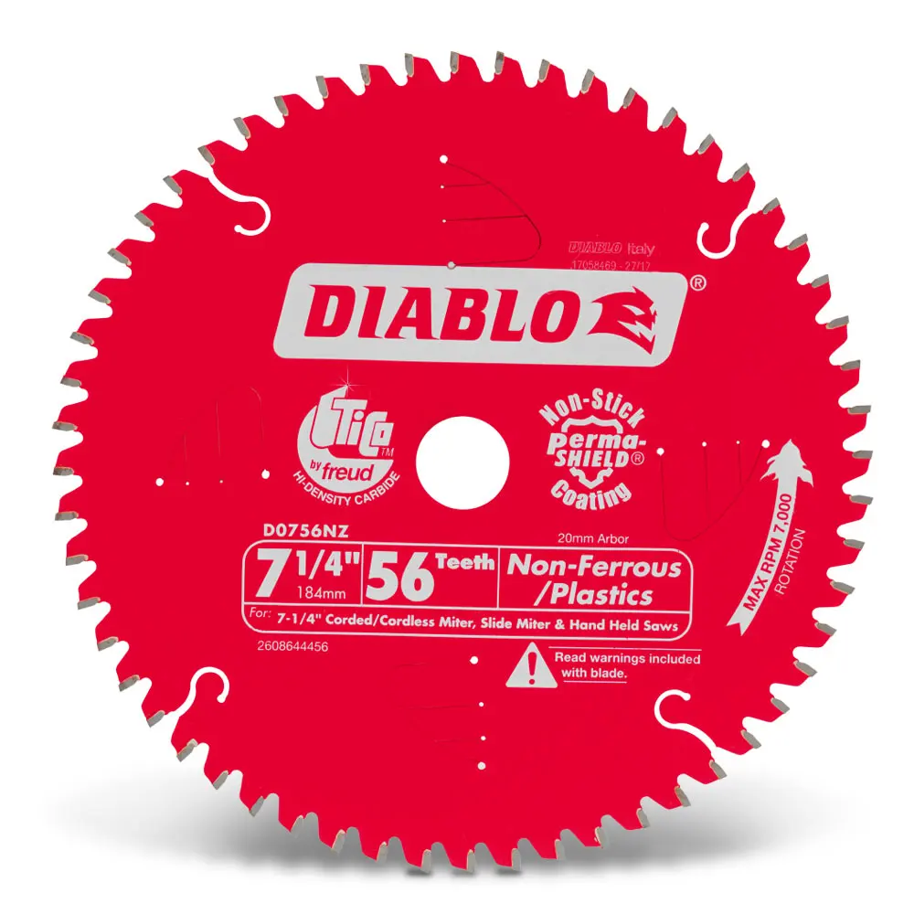 DIABLO 184mm 56T Non-Ferrous/Plastics Saw Blade 2608644456