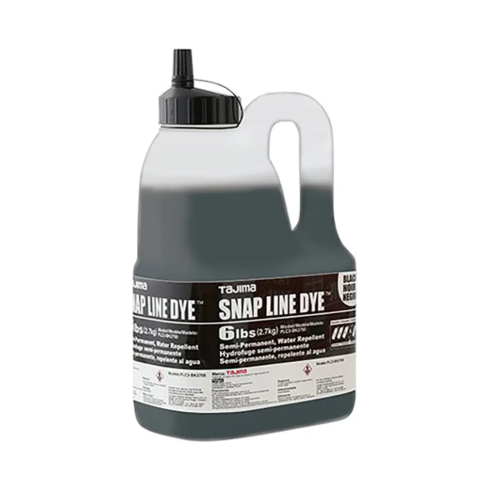 TAJIMA 2.7kg Snap Line Dye - BLACK PLC3-BK2700