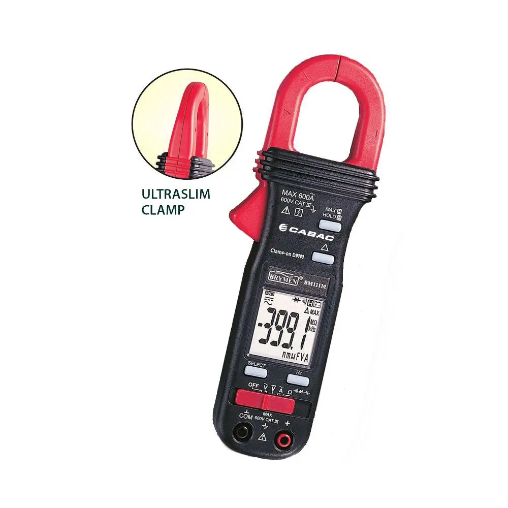 CABAC 600A AC Compact Digital Clamp Meter BM111M