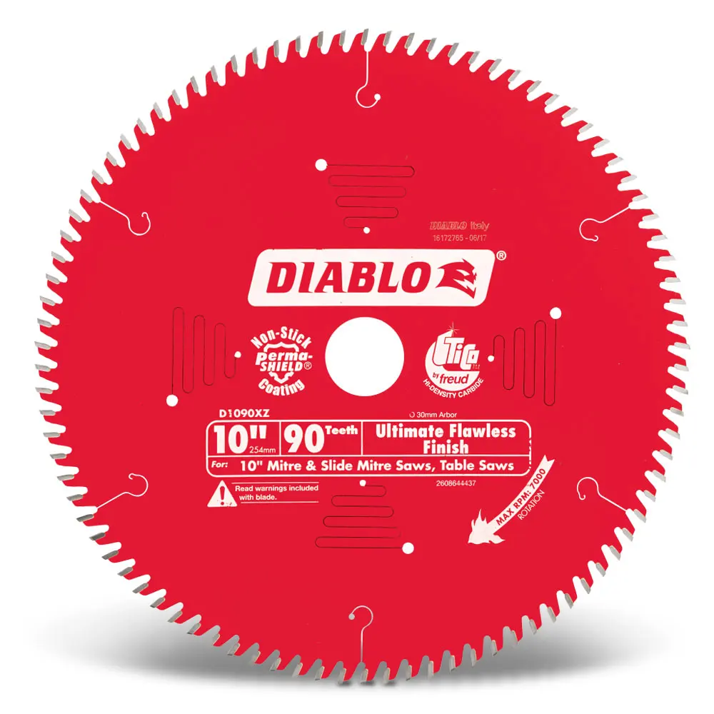 DIABLO 254mm 90T Ultimate Flawless Finish Saw Blade 2608644437