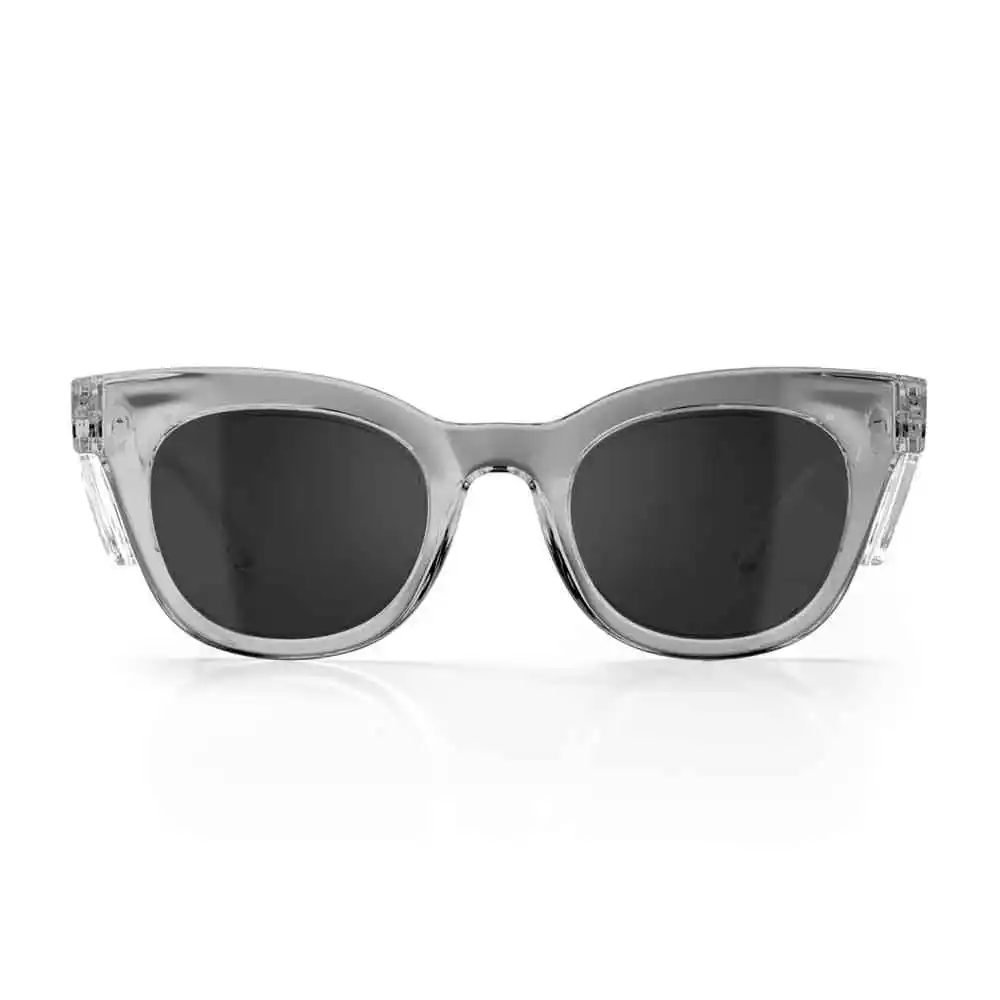 SAFESTYLE Harps Tort Graphite Frame Polarised Lens Safety Spectacles HGP100