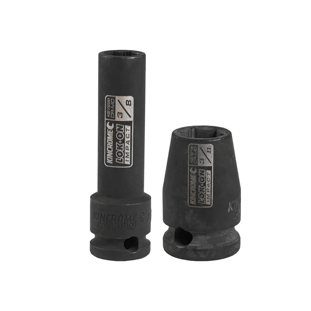 KINCROME LOK-ON 3/8" 3/8" Drive Impact Socket K27216