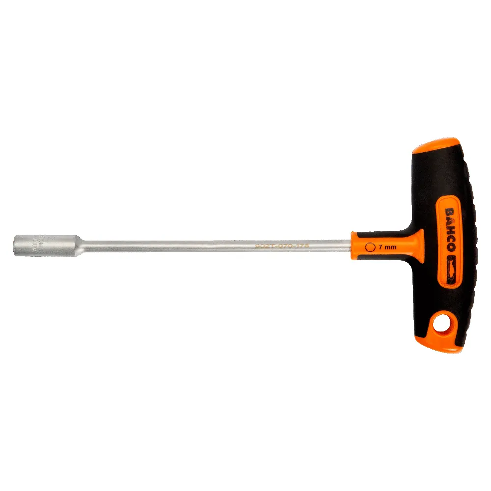BAHCO 10 x 160mm Hex Head Nut Driver with T-Handle Grip 902T100175