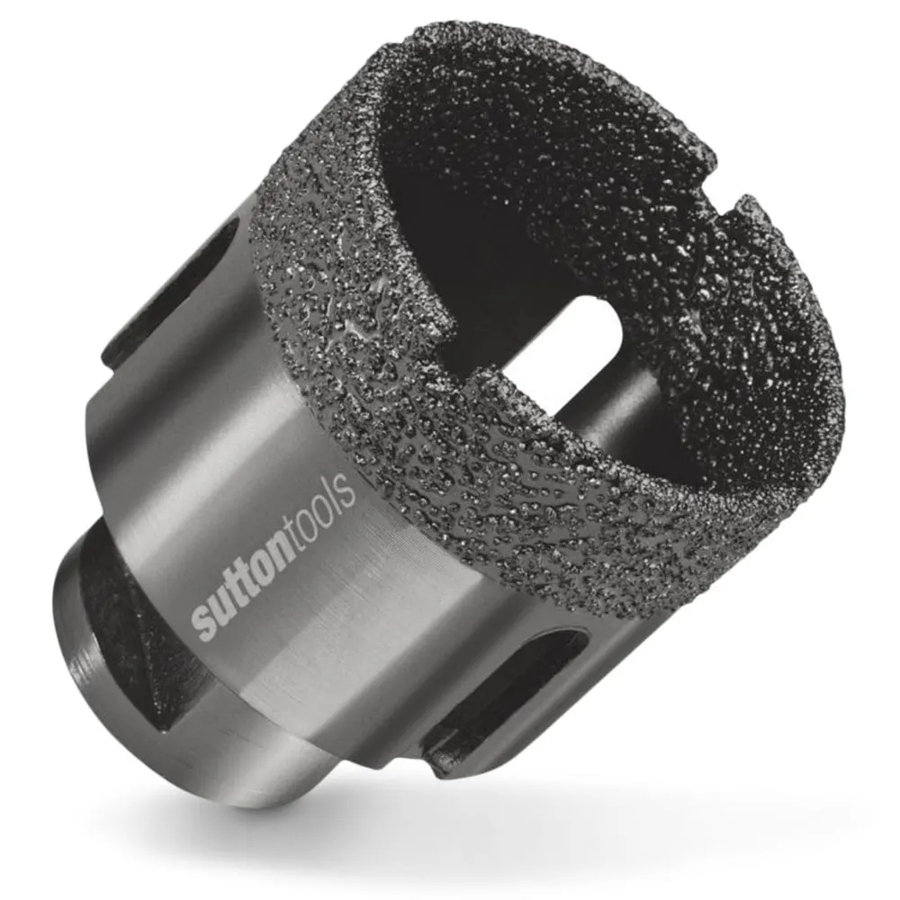 SUTTON 19 x 35mm Diamond Holesaw Angle Grinder Wet/Dry