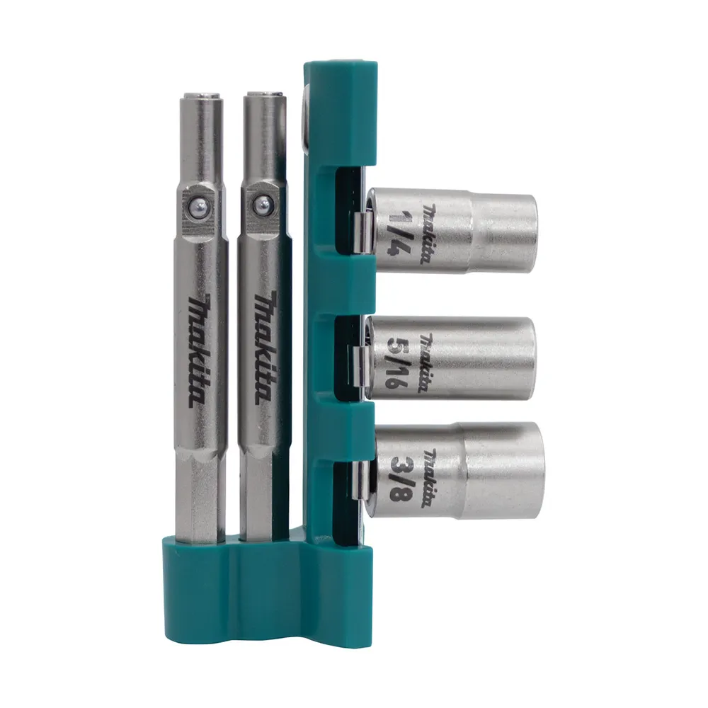 MAKITA IMP-XPS Ezy-Clean Magnetic Nutsetter Bit Set - 5 Piece E-22779