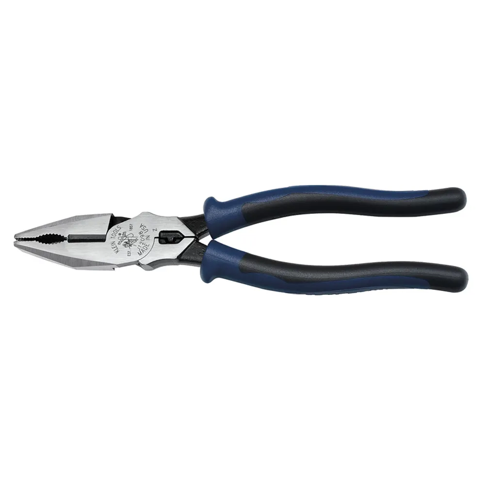 KLEIN 222mm Journeyman Universal Combination Plier w/ Built-in Crimper AJ12098