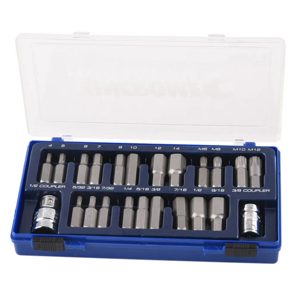 KINCROME 23pc 1/2inch Hex & Spline Drive Set 13784