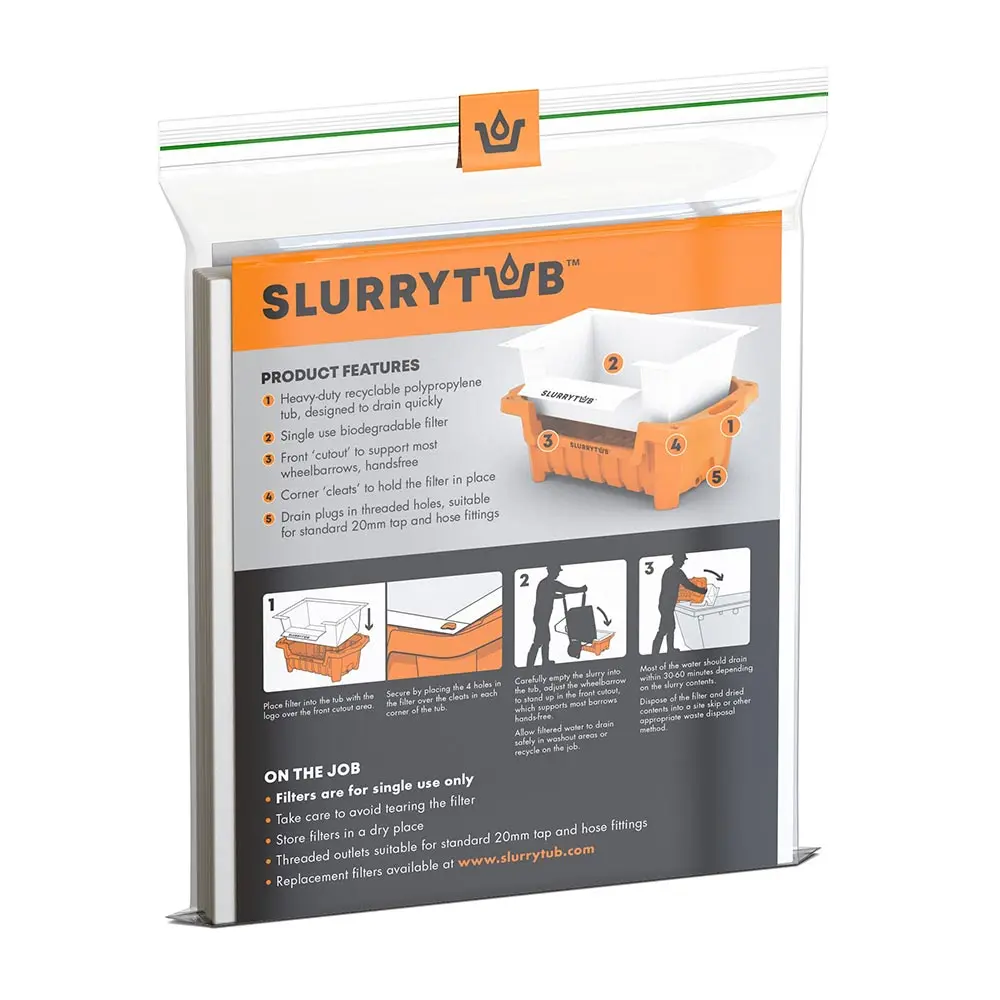 SLURRYTUB 6 Pack Filters FILT6PK