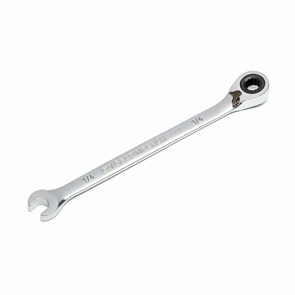 GEARWRENCH 1/4inch 90T R/OE Ratcheting Reversible Combination Wrench 86640