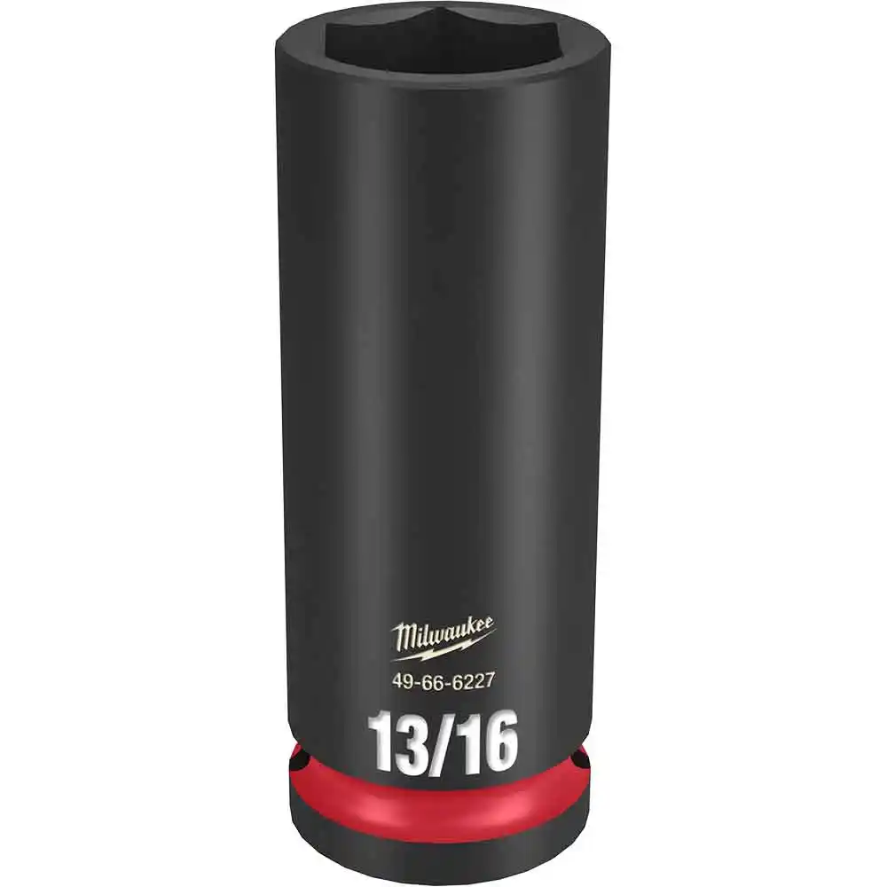 MILWAUKEE SHOCKWAVE 1/2" Drive 13/16" Deep 6 Point Impact Socket 49666227