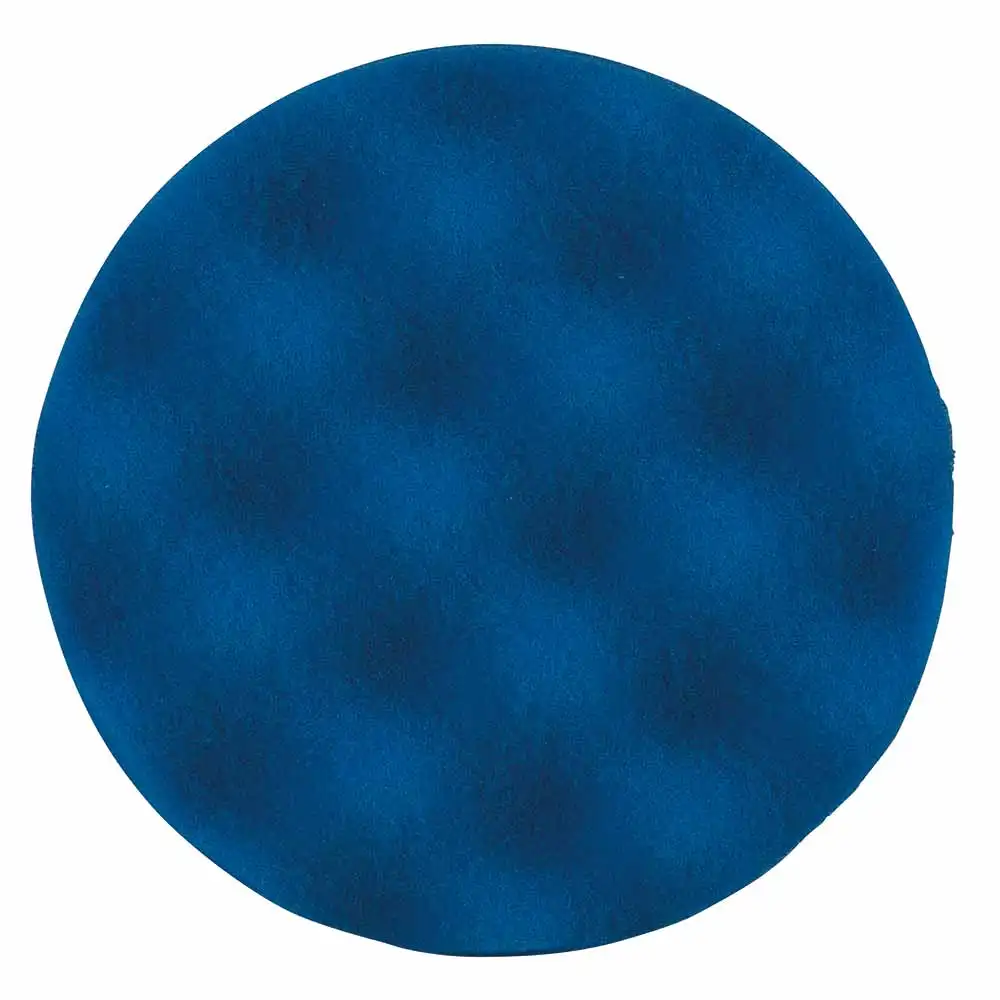 MAKITA 150mm Hook & Loop Wave Sponge Polishing Pad - Blue - DPO600 D-62642