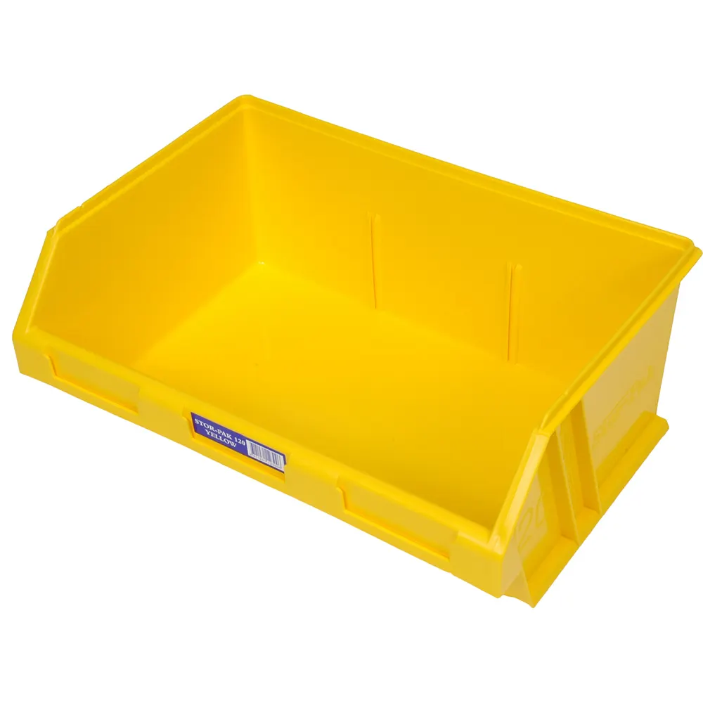 FISCHER Stor-Pak Storage Bin 120 Yellow 1H-064Y