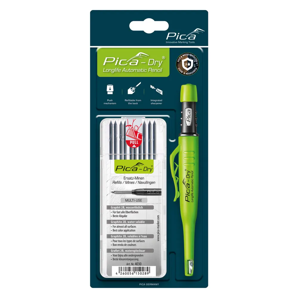 PICA Dry Bundle 3030 Pencil & 4030 Lead Refill Set 30403