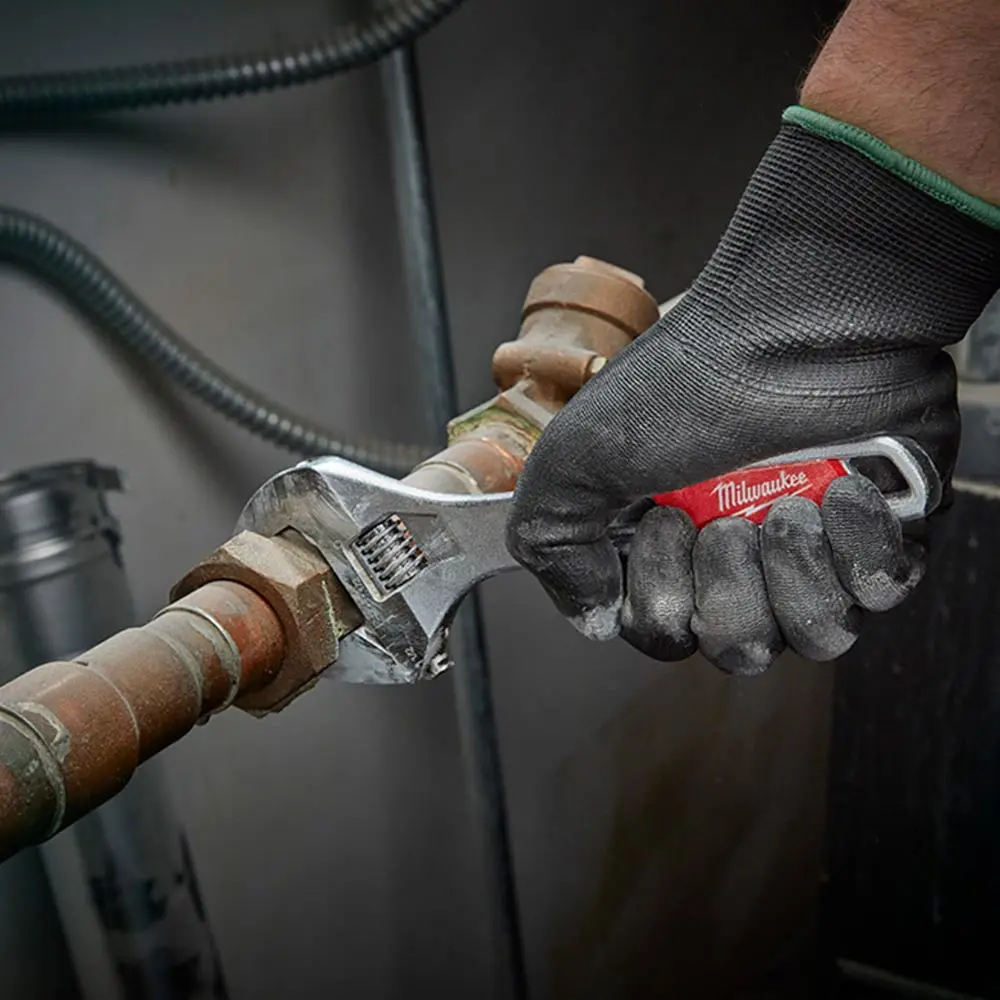 MILWAUKEE 200mm Wide Jaw Adjustable Wrench 48227508