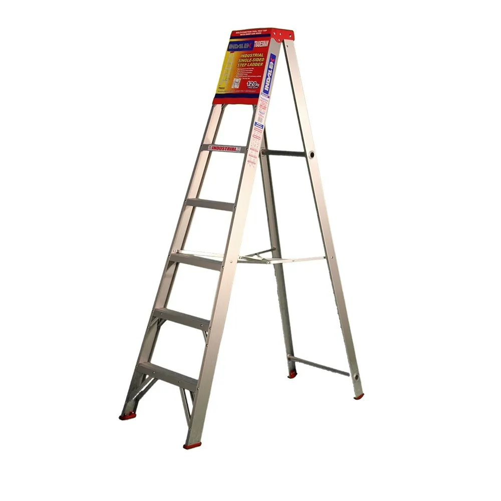 INDALEX 135kg Trade 2.1m Single Sided Aluminium Step Ladder TRDS7