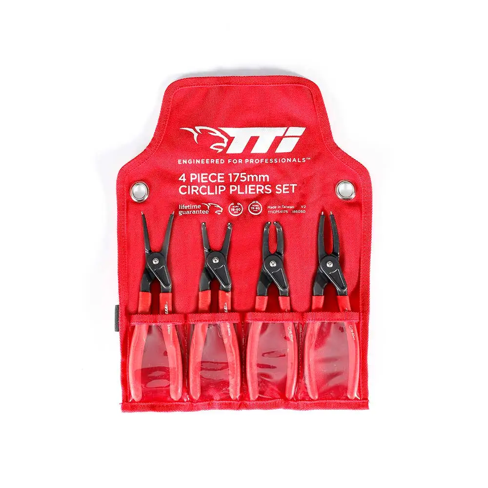 TTI 175mm Circlip Pliers Set - 4 Piece TTICPS4175