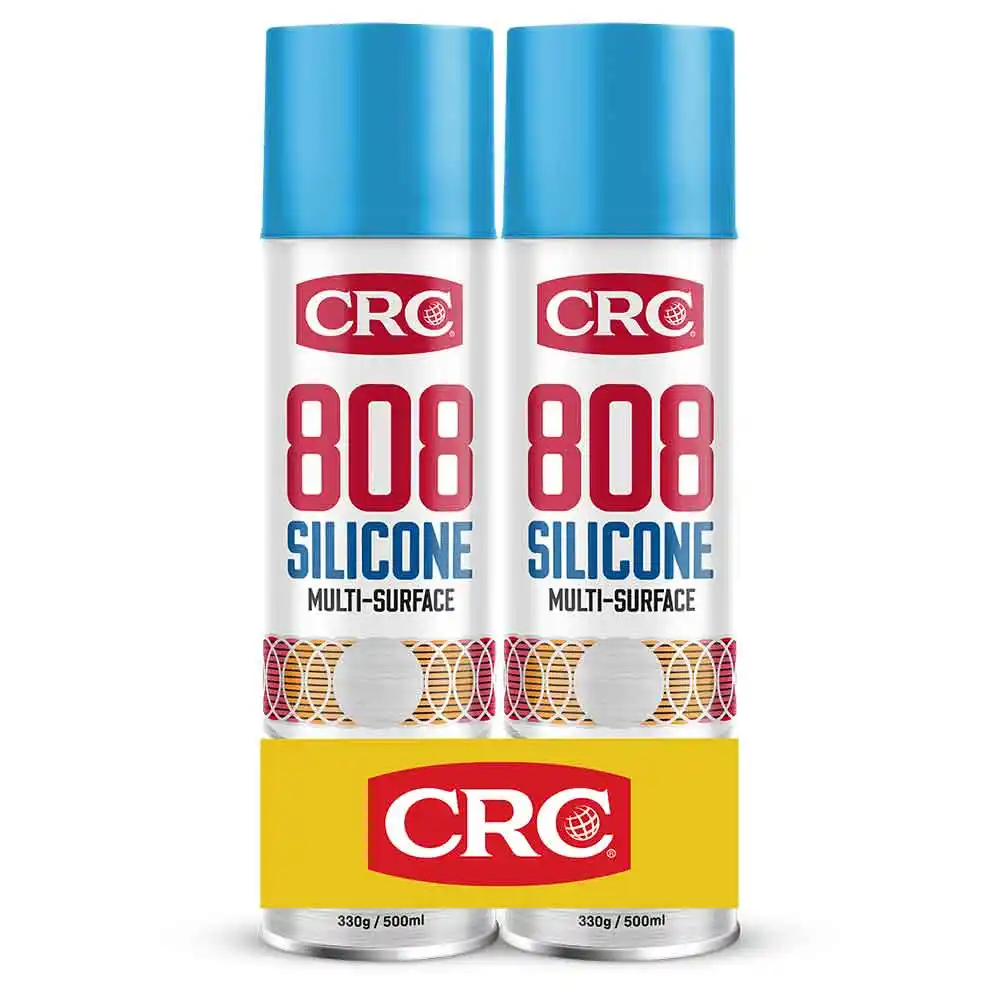 CRC 2 x 330g CRC 808 Silicone Spray Twin Pack 1752781