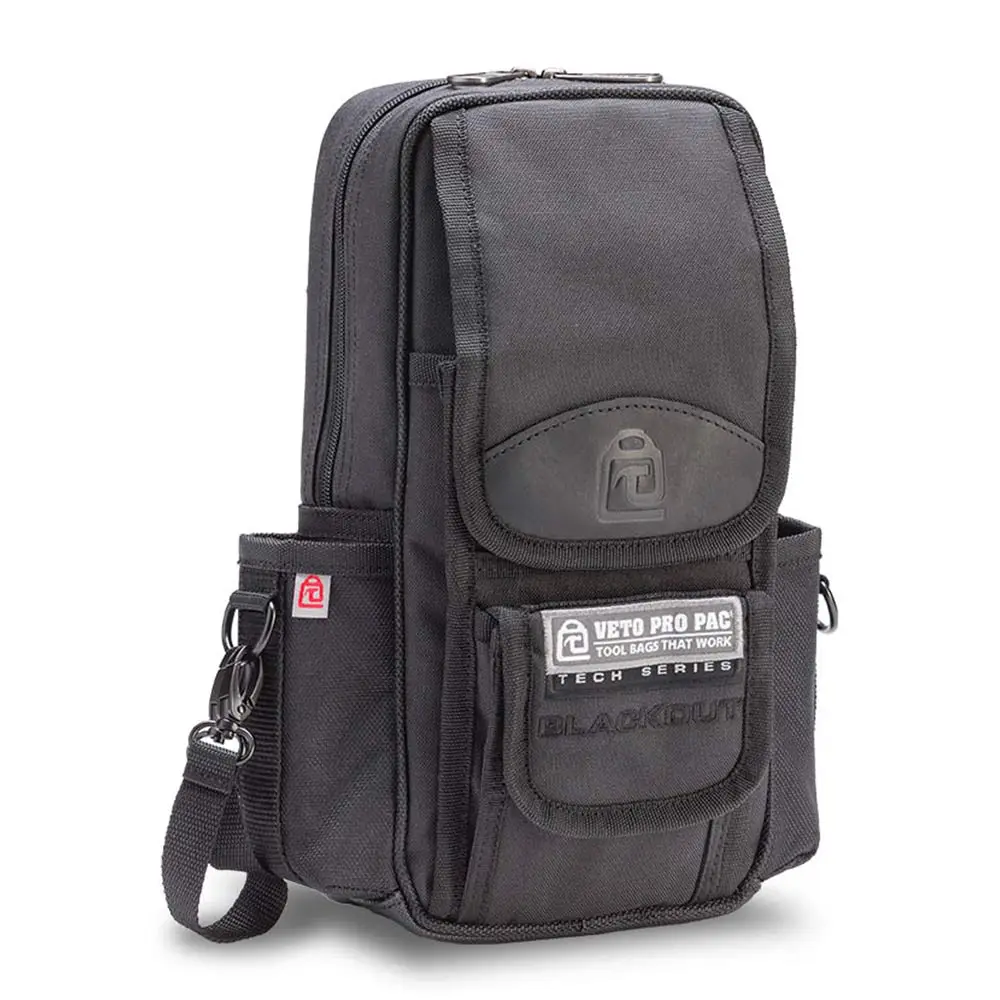 VETO 10 Pocket MB2 Blackout Meter Bag VETOMB2BLACKOUT