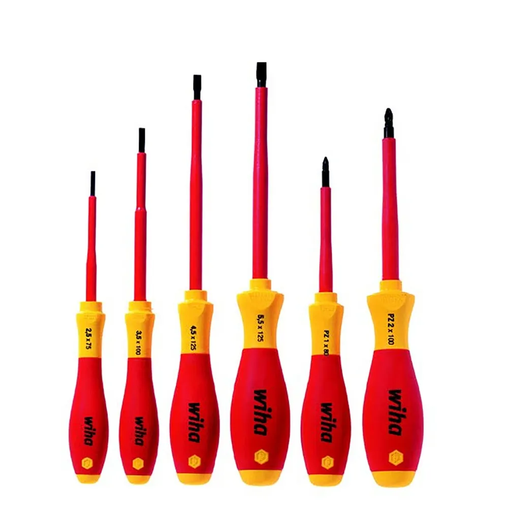 WIHA Screwdriver Bottle Opener Set With Pouch - 7 Piece 00833+BO