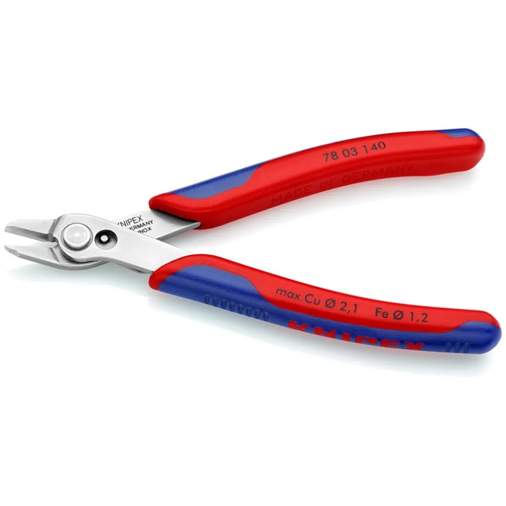 KNIPEX 140mm Electronic Super Knips Diagonal Cutting Plier 7803140SB