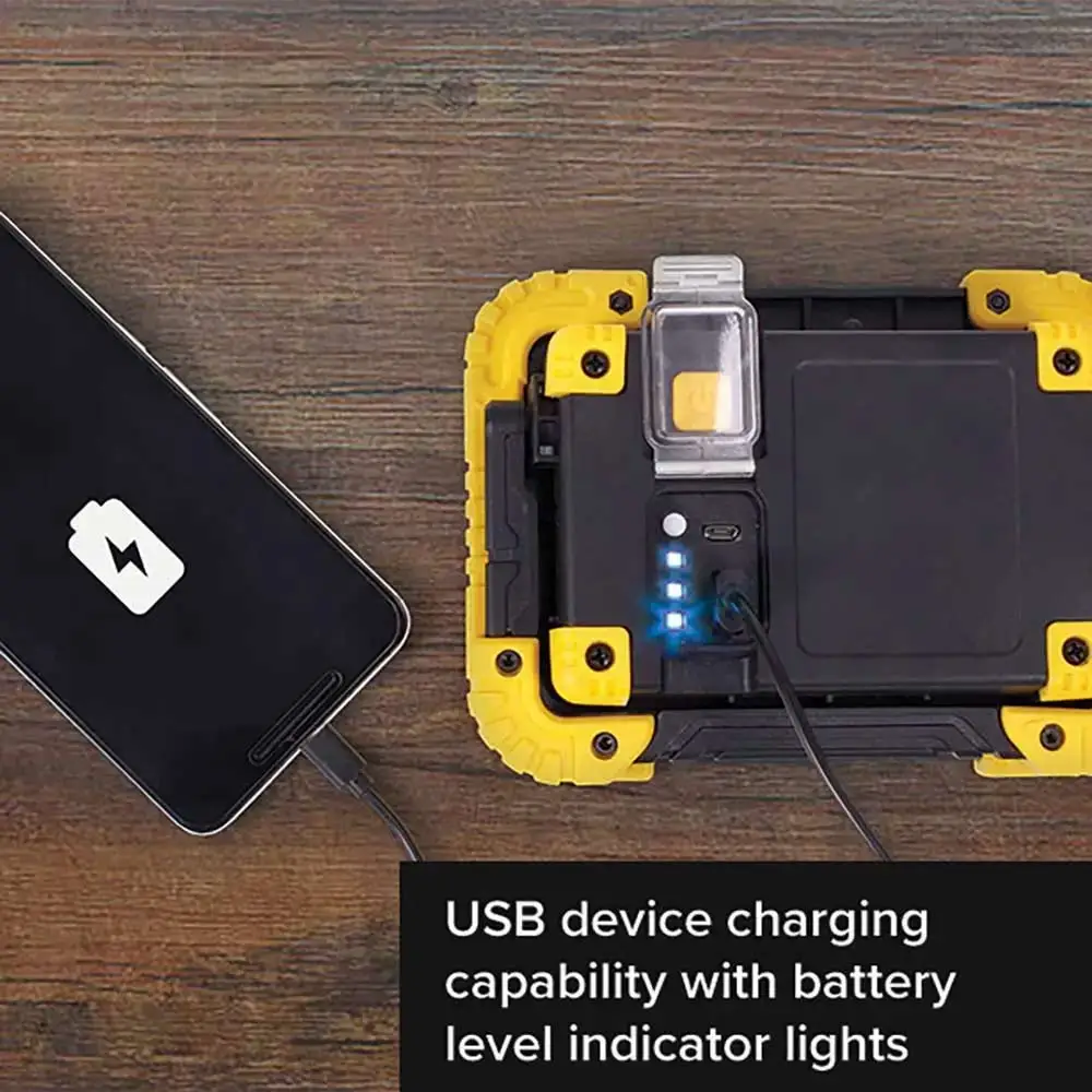 DETROIT 10W COB Led Rechargeable Work Light DET10WRELED