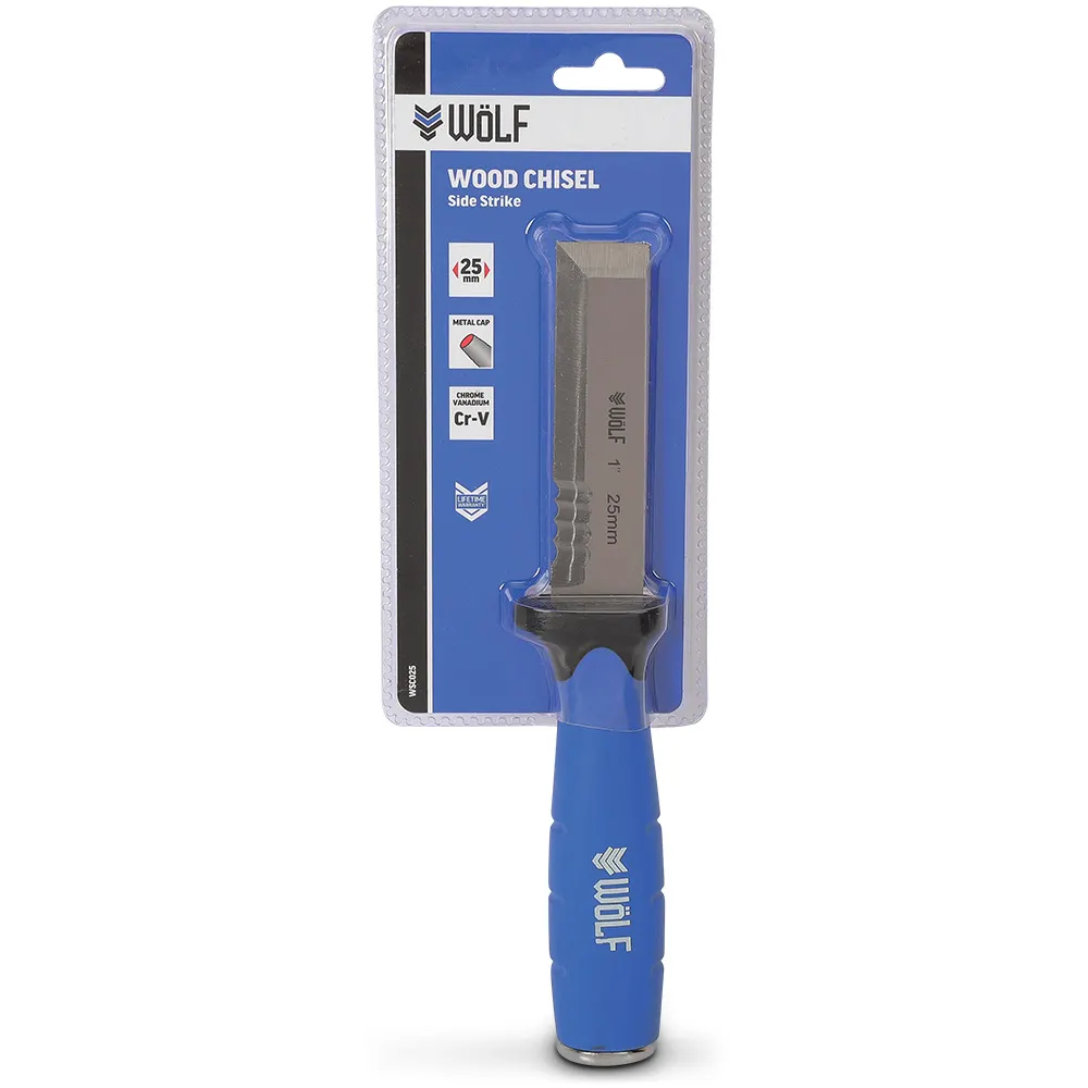WoLF 25mm Side Strike Wood Chisel WSC025