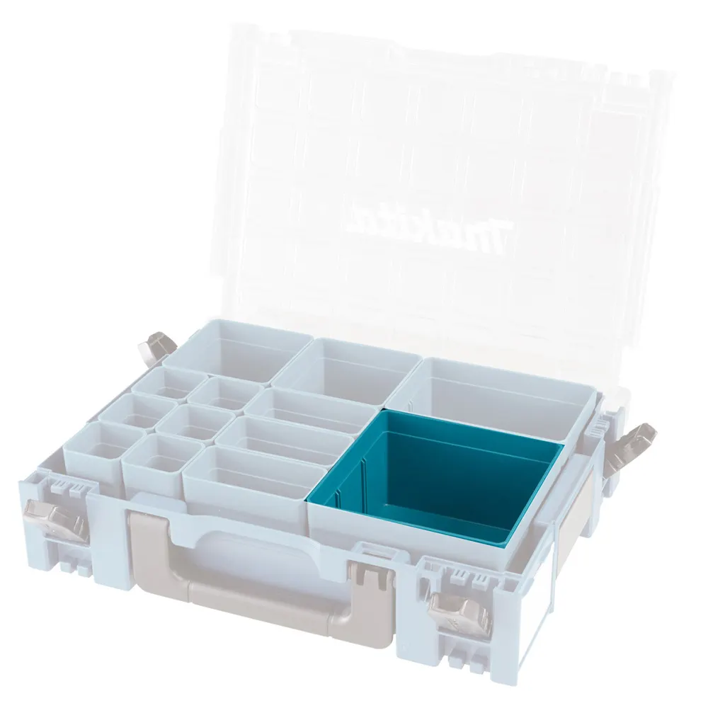 MAKITA Makpac Organiser 150 x 150mm Tub 5 Suits 191X84-4 191X97-5