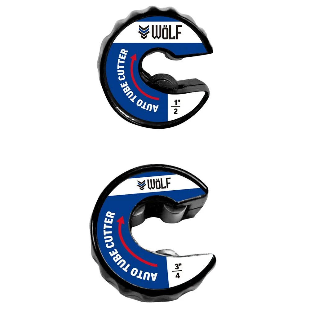 WoLF Twin Pack Tube Cutter 1/2inch & 3/4inch WTC003